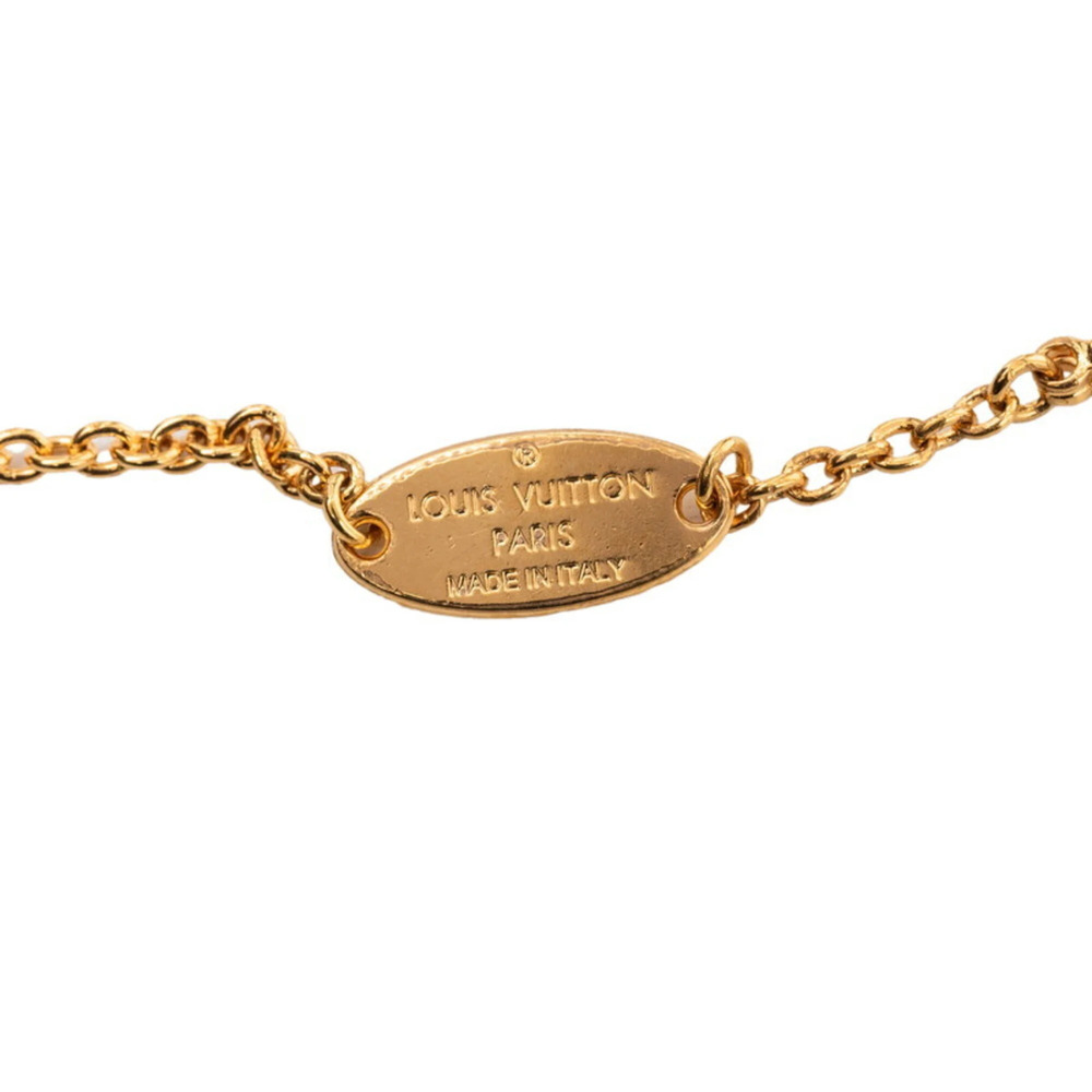 LOUIS VUITTON Gold Charm Bracelet - Picture 6 of 7